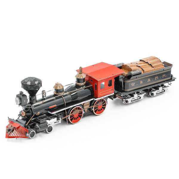 Metal Earth Wild West 4-4-0 Locomotive 3D Model + Tweezers 11913 Metal Earth Wild West 4-4-0 Locomotive 3D Model + Tweezers 11913