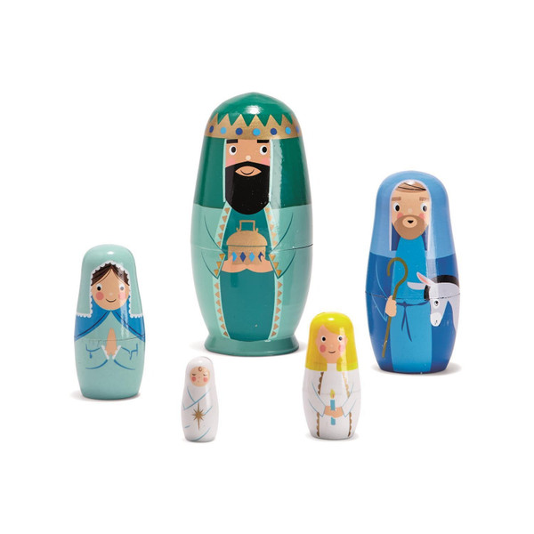 Nativity Family Nesting Dolls 00934