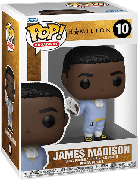 Pop Broadway Hamilton 10 James Madison figure Funko 92703