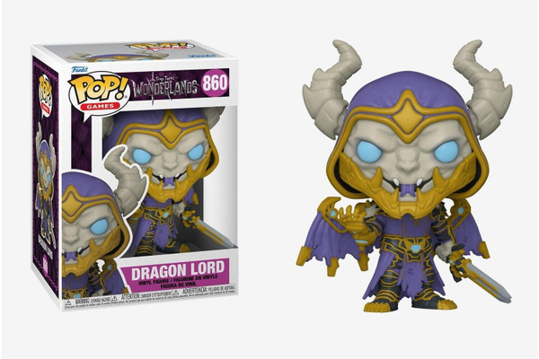 Pop Games Wonderlands 860 Dragon Lord figure Funko 93335