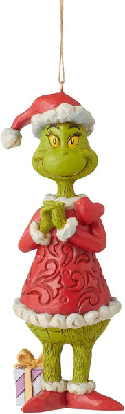 Enesco Jim Shore The Grinch with Big Heart Christmas Ornament 20882