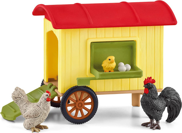 Farm World 42572 Mobile Chicken Coop Schleich 58875