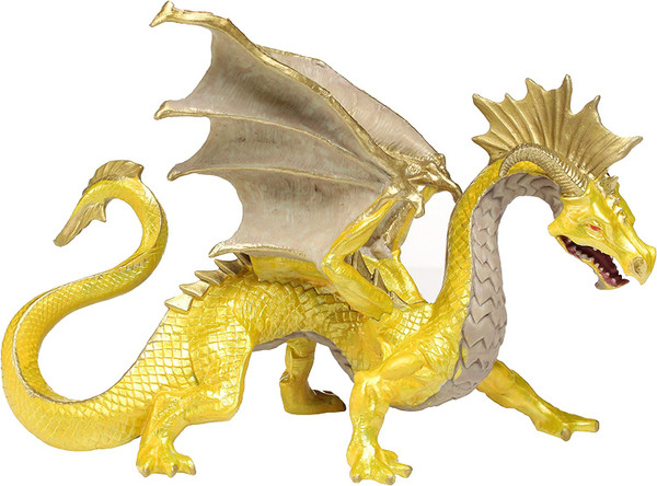 Dragons 10118 Golden Dragon figure Safari 01187