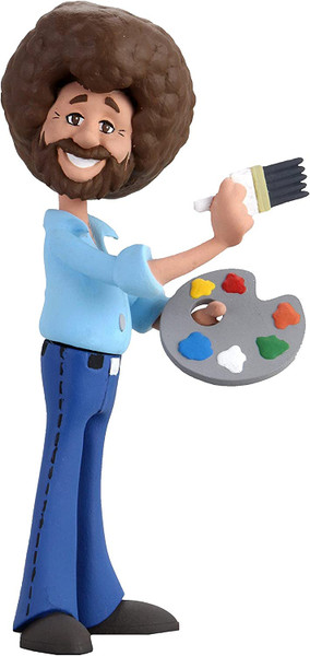 Toony Bob Ross figure NECA 92054 Toony Bob Ross figure NECA 92054