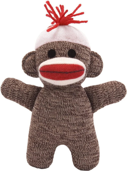 Schylling Sock Monkey Baby - Brown 29901