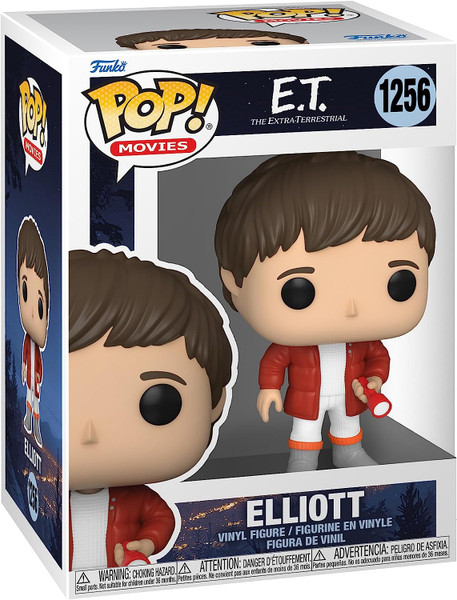 Pop Movies E.T. 40th Ann 1256 Elliott figure Funko 39934