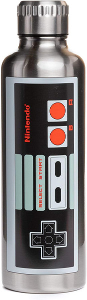 Nintendo NES Stainless Steel Water Bottle 16oz double wall 67150