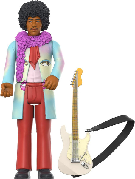 Reaction Jimi Hendrix are You Experienced figure Super7 23716