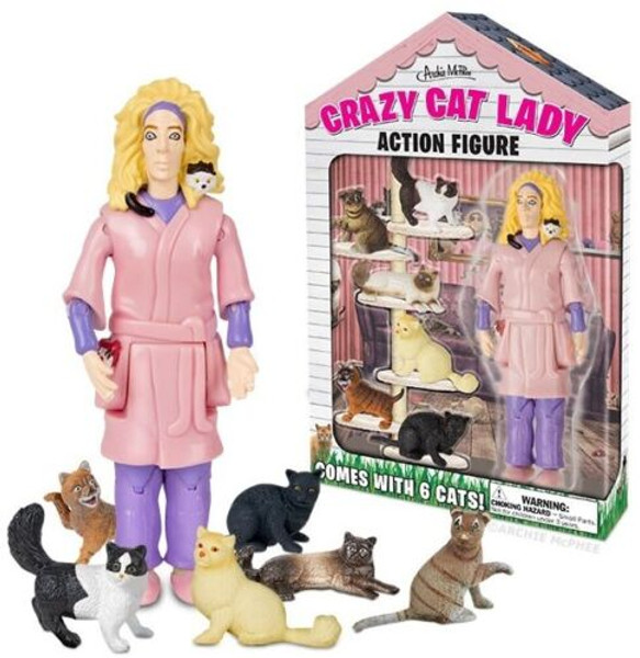 Accoutrements Crazy Cat Lady action figure 124705