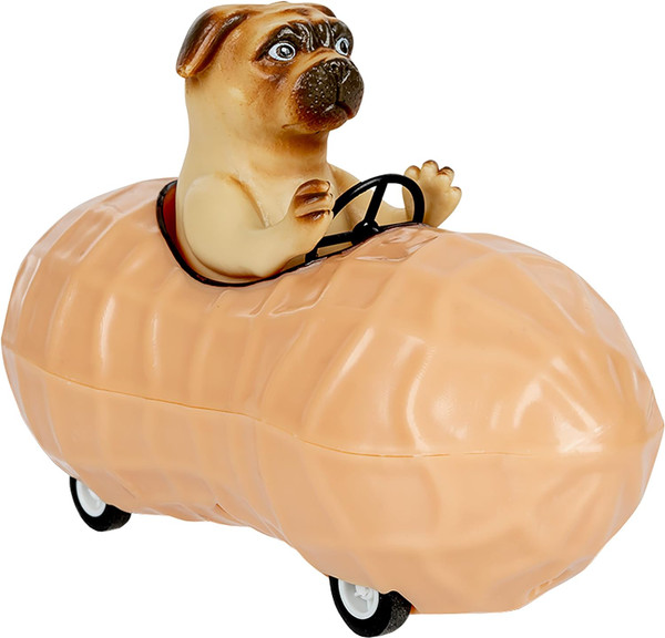 Archie McPhee Pug In A Peanut Accoutrements 29731