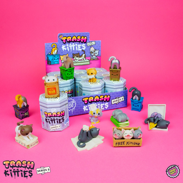 Trash Kitties Series 3 Blind Box (1 Random Blindbox) 10681