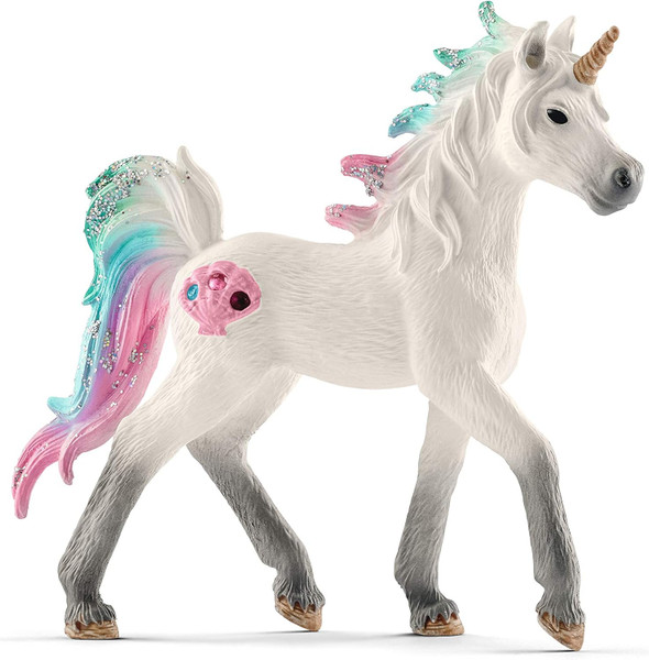 Bayala 70572 Sea Unicorn Foal toy figure Schleich 91278 Bayala 70572 Sea Unicorn Foal toy figure Schleich 91278