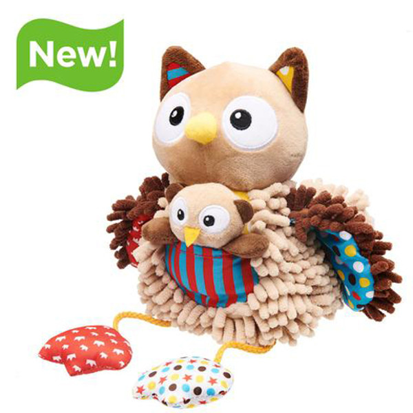 Olivia The Owl Plush with Jesus Loves me Song 06649