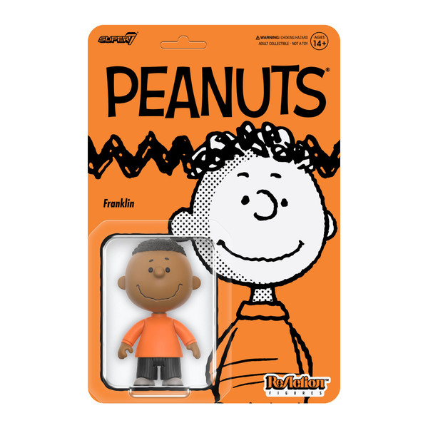 Reaction Peanuts Wave 07 - Franklin toy figure Super7 99209