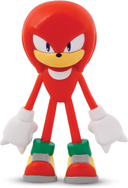 Sonic The Hedgehog BendEms Knuckles bendable toy figure NJ Croce 52235
