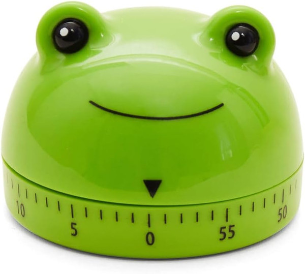 Frog Kitchen Timer Gift Item Kikkerland 16641