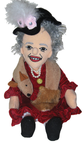 Little Thinkers Eleanor Roozevelt Plush Doll Unemployed Philosophers Guild 01287