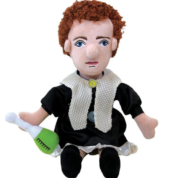 Little Thinkers Marie Curie Plush Doll Unemployed Philosophers Guild 03991