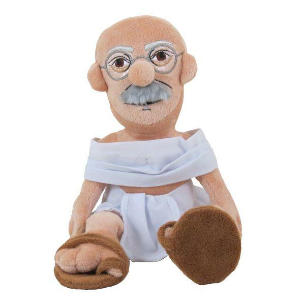 Little Thinkers Gandhi Plush Doll Unemployed Philosophers Guild 01058
