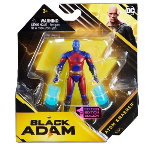 DC Black Adam Atom Smasher Action Figure Toy Spin Master 32181