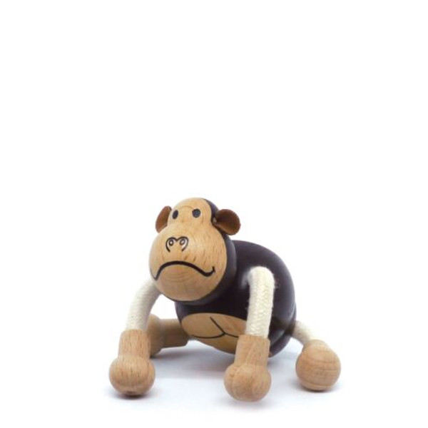 Anamalz Roaming Mountains Gorilla Wooden Animal Toy 17523