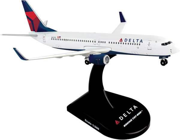 Postage Stamp Delta Air Lines 737-800 Plane Die Cast Metal Toy Daron 25044