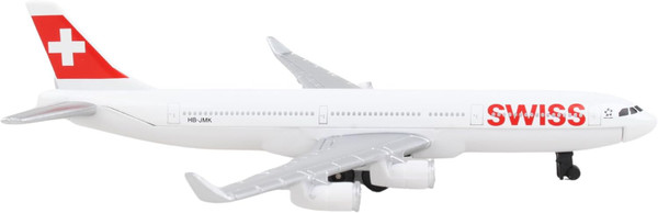 Single Plane Swiss Airlines Airbus a340 Die Cast Metal Toy Daron 28250