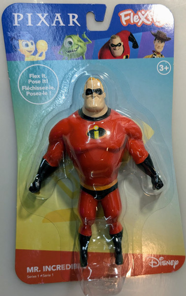 FleXfigs Pixar Mr. Incredible bendable toy figure NJ Croce 52747