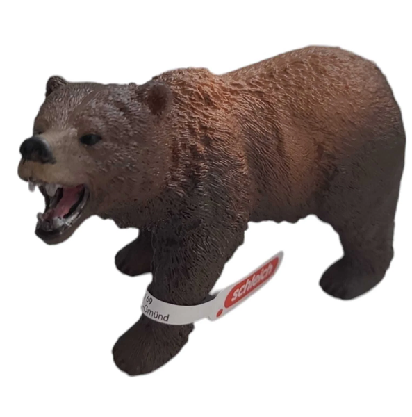 Wild Life 17093 Grizzly Bear toy figure Schleich 19580