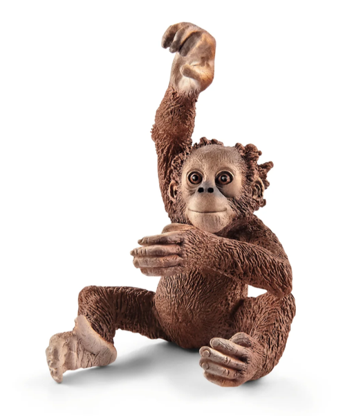 Wild Life 17102 Young Orangutan toy figure Schleich 19559