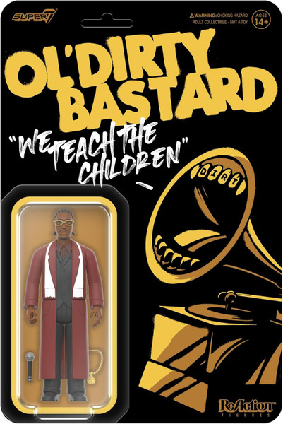 Reaction Ol' Dirty Bastard For the Children toy figure Super7 99582