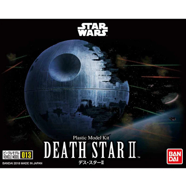 Star Wars 013 Death Star II Palm Scale Model Kit Bandai 55721