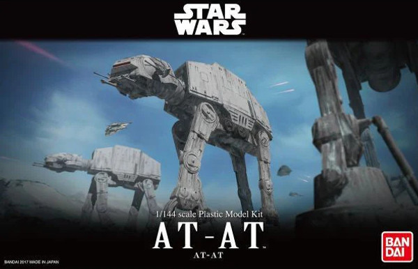 Star Wars AT-AT 1:144 Scale Model Kit Bandai 38465
