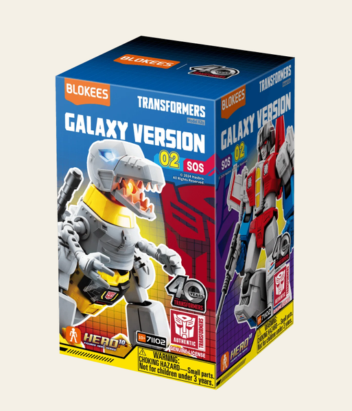 Blokees Transformers Galaxy ver.2 SOS (1 Random Blind Box figure) 08305