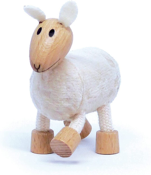 Anamalz Barnfields Sheep Wooden Animal Toy 18254