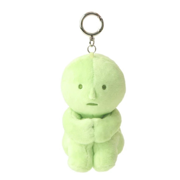 Smiski Plush Keychain Hugging Knees figure 64599