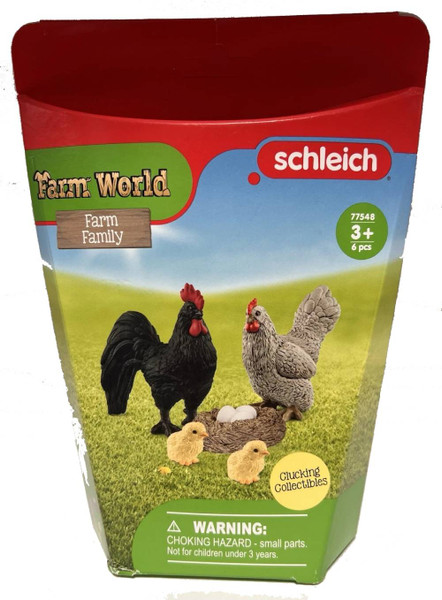 Farm World 77548 Farm Family Chickens & Chicks Toy Figure Schleich 21877