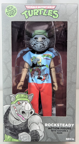 Ben Cooper Teenage Mutant Ninja Turtles Rocksteady toy figure NECA 45492