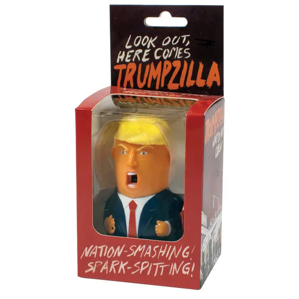 Trumpzilla Nation Smashing Trump Wind-Up Toy UPG 02680