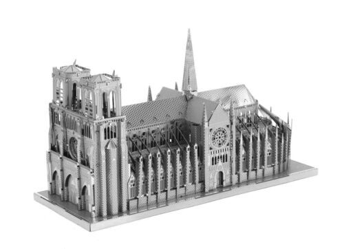 Metal Earth Premium Notre Dame de Paris 3D Laser Cut Model Fascinations 013030