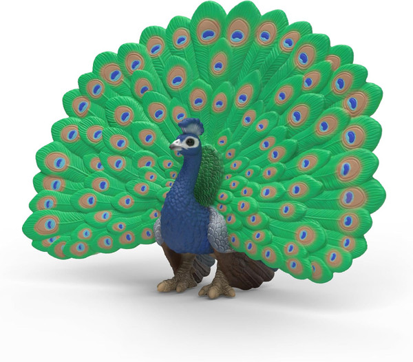 Wild Life 14926 Peacock Toy Figure Schleich 37739