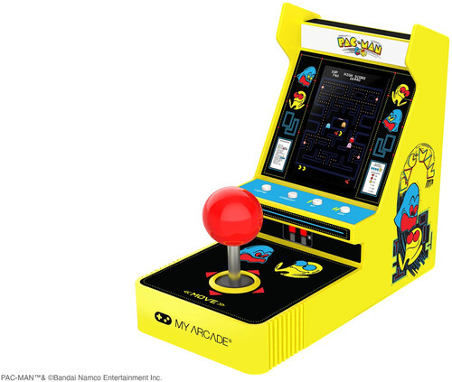 Pac-Man Joystick Player Portable Retro Arcade My Arcade 70732