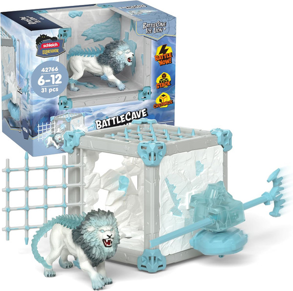 Eldrador 42766 BattleCave Ice Lion toy figure Schleich 69709