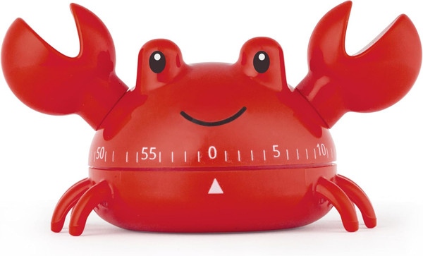 Crab Kitchen Timer Gift Item Kikkerland 30913
