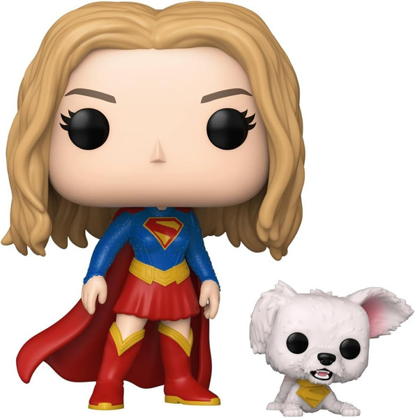 POP Heroes 633 Supergirl with Puppy Krypto figure Funko 08016