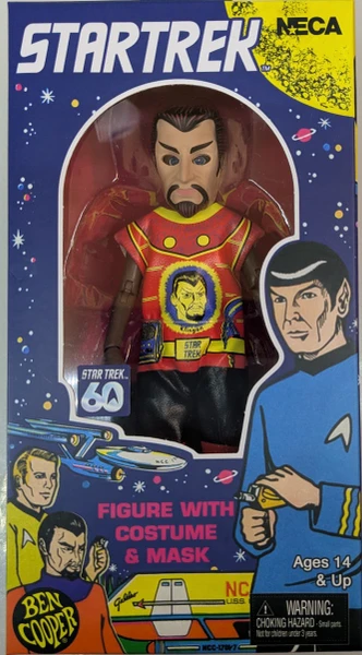 Ben Cooper 60s Sci- Fi Star Trek Klingon Action toy figure NECA 55356