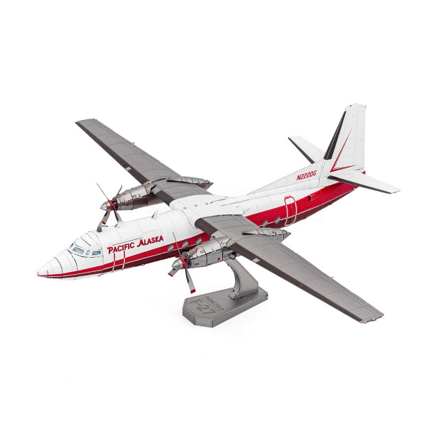Metal Earth Fairchild F-27 3D Metal Model + Tweezer 00498