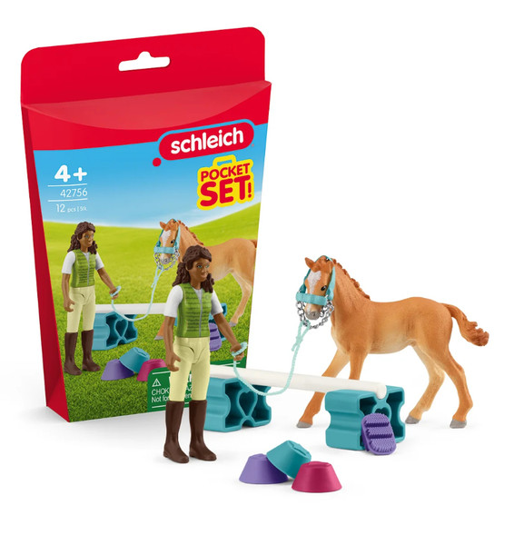 Horse Club 42756 Horse Training with Tennessee Walker Foal figure Schleich 92808