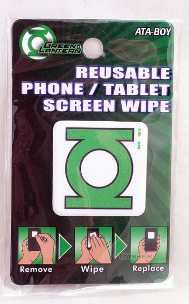 DC Reusable Phone Tablet Screen Wipe Green Lantern Logo by Ata-Boy 300618