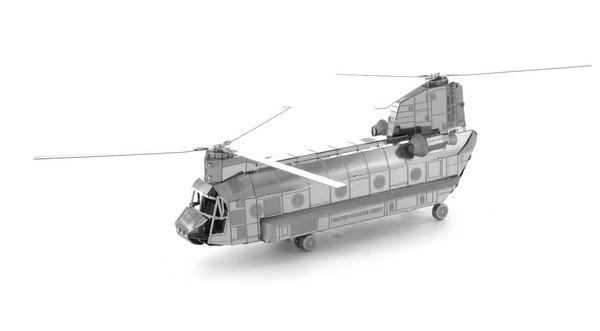 Metal Earth CH-47 chinook 3D Metal Model + Tweezer 010848
